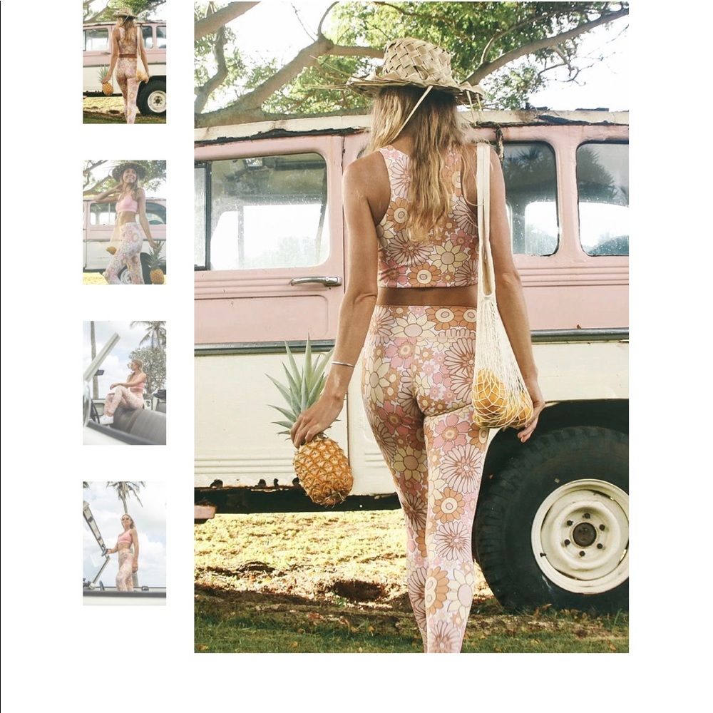 Kavala flower power leggings size Medium